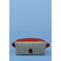 Сумка поясна BlankNote Spirit фетр сірий + коричнева шкіра коньяк (BN-BAG-15-felt-k): Стать жіночий