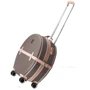 Чемодан Semi Line 24" (M) Brown/Pink Cream коричневый/розовый (T5673-3): Тип Чемоданы