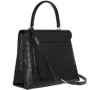 Женская сумка-сэтчел Furla 1927 M Top Handle Barpaco черная (BARPACOKO0000O6000): Тип ручки Со съемным ремнем, Плечевой ремень, Короткая ручка