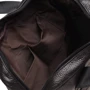 Мужская сумка планшет Borsa Leather черная (K18863-black): Застежка Молния