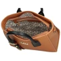 Женская сумка тоут Nobo коричневая (NBAG-H1550-C017): Тип ручки Со съемным ремнем, Плечевой ремень, С двумя ручками, Короткая ручка