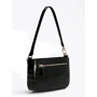 Женская сумка через плечо Guess Katey Mini Top Zip Shoulder черная (HWCG7870720-BLA): Пол Женский