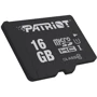 Карта памяти Patriot 16GB microSDHC Class 10 UHS-I U1 (PSF16GMDC10): Объем 16 ГБ