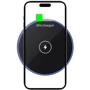 Зарядное устройство WIWU Wireless Charger Power Air Series 15W Wi-W012 Black for iPhone 16 I 15 I 14 I 13 I 12 series: Кабель в комплекте отсутствует