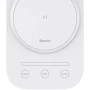 Зарядний пристрій Baseus Wireless Charging Table Lamp Lett White (ACLT-B02): Особливості Безпровідна зарядка