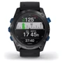 Смарт-годинник Garmin Descent Mk2i Titanium Carbon Gray DLC with Black Band (010-02132-01 / 11): Колір ремінця чорний