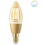 Умная лампочка WiZ, E14, 4.9W, 25W 370Lm, C35, 2000-5000K, Wi-Fi: Тип цоколя E14