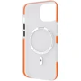 Чехол для iPhone Proove Astro Case with Magnetic Ring Orange for iPhone 16 Pro Max: Материалы Пластик