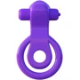Стимулятор клитора и эрекционное кольцо Lovely Licks Couples Ring Purple