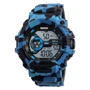 Наручний годинник Skmei 1233 Blue Camo: Стиль спортивний