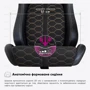 Геймерское кресло Cyberlux Hermes Fabric Black Gold (арт. GM-403 B) фото 10