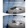 Зарядное устройство ANKER Wireless Charger MagSafe 3in1 Foldable 15W with USB-C Cable White (B25M8H21) for iPhone 16 I 15 I 14 I 13 I 12 series, Apple Watch and Apple AirPods: Особенности Быстрая зарядка, Для Apple Watch, MagSafe