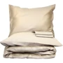 Простирадло на резинці LightHouse Sateen Premium 160х200х30 см бежевий (50644)
