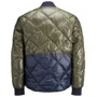 Бомбер Jack & Jones 14661235 52 зеленый демисезон: Подкладка На подкладке