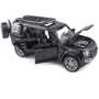Машинка металлическая Land Rover Defender 1:24 3 цвета свет, звук (2404) фото 5