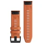 Ремешок Garmin QuickFit 26 Watch Bands Ember Orange Silicone (010-12864-01): Цвет оранжевый