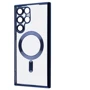 Чехол для телефонов WAVE Metal Color Case with Magnetic Ring Midnight Blue for Samsung S908 Galaxy S22 Ultra