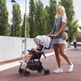 Прогулочная коляска Chicco Ohlala 2 Pink Swan (79472.66): Материал колес полиуретан