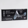 Самокат алюмінієвий Best Scooter колеса PU, 1 амортизатор передній, анодирувана фарбування Blue / Black (99635): Кількість коліс 2