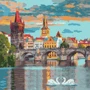 Картина за номерами Ідейка Вечірня Прага 40х50 см (KHO3616)