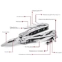 Мультитул INTERTOOL 12 в 1 з чохлом (HT-0540) фото 8
