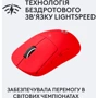 Мышь Logitech G Pro X Superlight Wireless Red (910-006784): Тип сенсора оптический