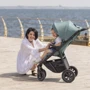 Прогулянкова коляска Carrello Bravo Air CRL-5512 Royal Beige NF: Ширина шасі 57