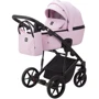 Коляска 2 в 1 Adamex Mobi Air Thermo Экокожа SA-16 розовая (625918)