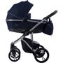 Детская коляска 2 в 1 Bebetto Bresso Premium SILVER 03 (503.32.19.SL03)