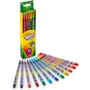 Викручуються кольорові олівці з гумкою (12 шт), Crayola: Тип кольорові