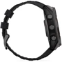 Смарт-часы Garmin Fenix 8 Solar 51mm Sapphire Carbon Grey DLC Titanium with Black/Pebble Grey Silicone Band (010-02907-11): Фитнес-функции Альтиметр, GPS-модуль, Пульсометр, Пульсоксиметр, Шагомер, Подсчет калорий