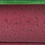 Жіноча сумка почтальонка Laskara різнобарвна (LK-10245-green-plum): Фактура матова, Гладка