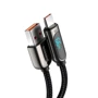 Кабель Baseus USB Cable to USB-C Display Fast Charging 66W 1m Black (CASX020001) фото 3