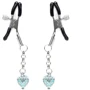 Затискачі для сосків Liebe Seele Glow-in-dark Nipple Clamps Light Blue