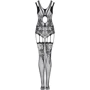 Бодистокинг Obsessive Bodystocking F239 black S/M/L