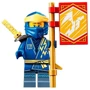 Конструктор LEGO Ninjago Дракон бурі Джея EVO (71760): Кількість деталей, шт. 140