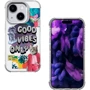 Чехол для iPhone LAUT POP GLITCH MagSafe 3D Pop Art (L_IP23A_POP_GL) for iPhone 15