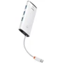 Адаптер Baseus Adapter Lite Series USB-C to HDMI+3xUSB+PD White (WKQX040002): Інтерфейс підключення USB-C