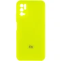 Чехол для телефонов Mobile Case Silicone Cover Shield Camera Neon Green for Xiaomi Redmi Note 10 5G / Poco M3 Pro / Poco M3 Pro 5G