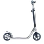 Самокат GLOBBER серии ONE NL 205 DELUXE, бело-серый, до 100кг, от 1.55м, 2 колеса (478-106): Количество колес 2