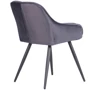 Кресло AMF Gabriel black/monsoon gray (545858): Тип кресла