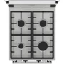 Плита комбинированная Gorenje KS5350XF: Количество газовых конфорок 4