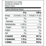 Амінокислота для спорту QNT BCAA powder 8500 350 g /70 servings/ lemon: Смак Лимон