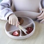 Набір для годування MinikOiOi BLW Set II силіконовий Bubble Beige (101070023): Матеріал силикон