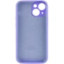 Чехол для iPhone Mobile Case Silicone Case Full Camera Protective Dasheen for iPhone 15 Plus: Цвет фиолетовый