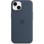 Чехол для iPhone Apple for iPhone 14 Silicone Case with MagSafe Storm Blue (MPRV3) : Тип чехла накладка на заднюю часть