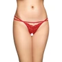Женские стринги SoftLine - SLC 2021 G-String 2496, M/L (red)