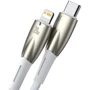 Кабель Baseus Cable USB-C to Lightning Glimmer Series Fast Charging Data 1m White (CADH000002): Тип USB-C - Lightning