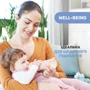 Бутылочка стеклянная Chicco Well-being с силиконовой соской 0м+ 240 мл (28721.21) фото 5