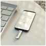 USB-флешка Hoco 16GB UD10 Wise USB 3.0/Type-C Silver: Максимальная скорость чтения, МБ/с 100